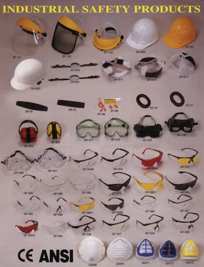 Helmet, Mask & Tools