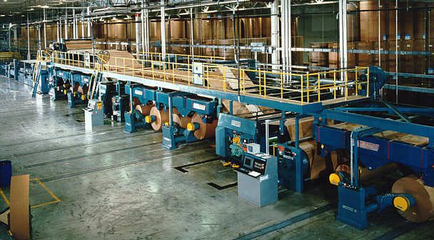 Paper Corrugated Board And Box Making Machines, 3ply And 5 Ply Inline