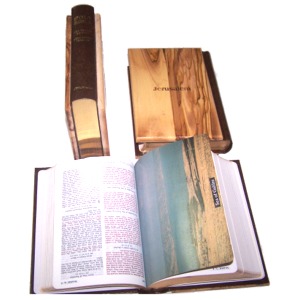 Jerusalem Bible, Olive Wood Cover (KJV 1092p English) (Jerusalemer Bibel, Olivenholz Cover (KJV 1092p Englisch))