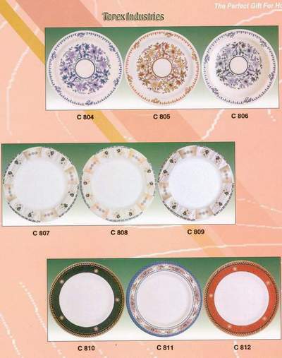  Melamine Plates (Assiettes mélamine)