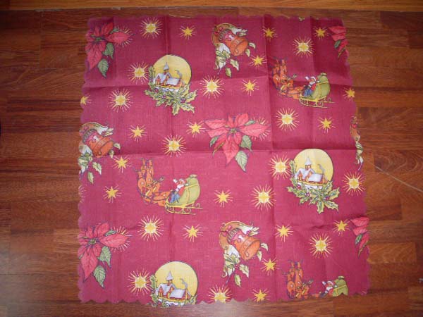  Polyester Water Proof Christmas Design Table Cloth ( Polyester Water Proof Christmas Design Table Cloth)