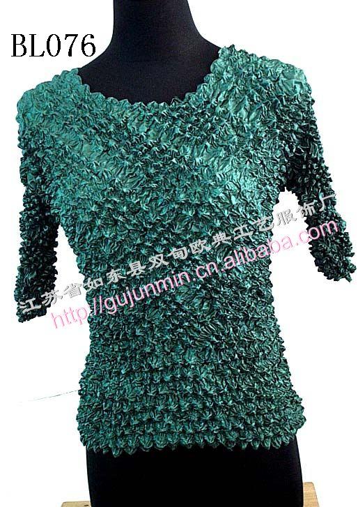  Popcorn Blouse