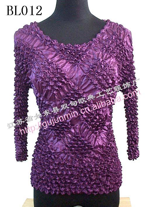  Popcorn Blouse