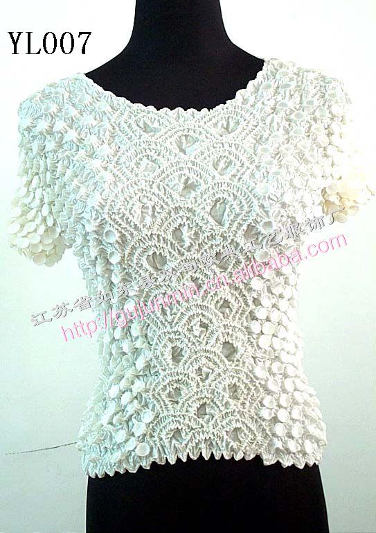  Popcorn Blouse