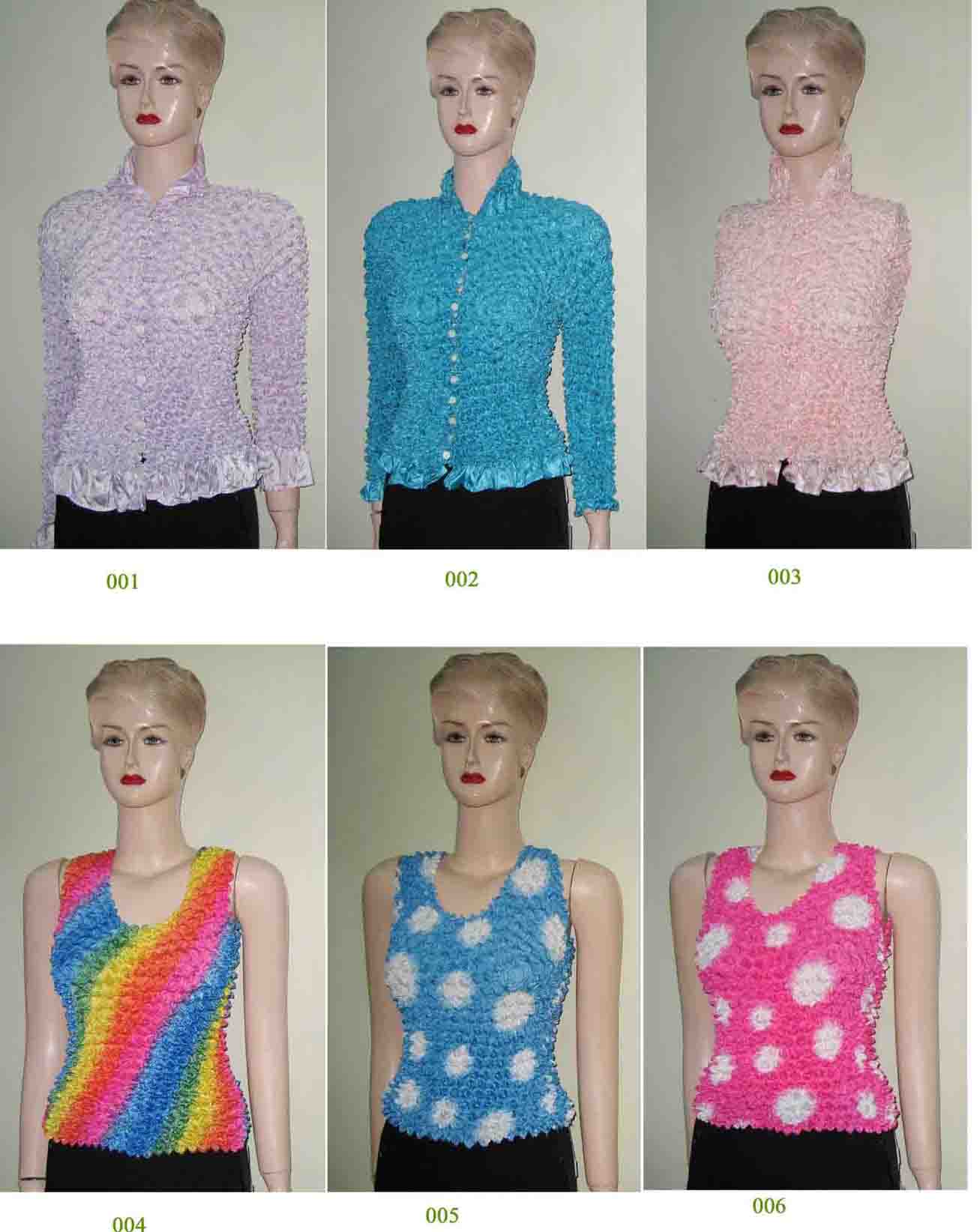  Popcorn Blouse