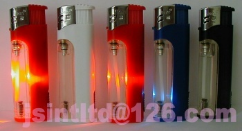 Elektronische Gas Feuerzeuge mit Flash Lampe (Elektronische Gas Feuerzeuge mit Flash Lampe)