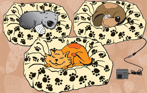 Heated Bed For Pet (Отапливаемая кровать для домашних животных)