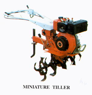  Mini Rotary Tiller, Diesel Engine Powered (Мини Культиватор, двигатель Дизеля)