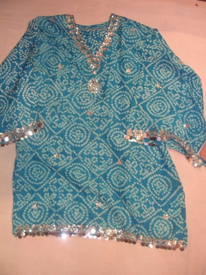  Hippie Boho Gypsy Indian New 100% Silk Tunic Kaftan ( Hippie Boho Gypsy Indian New 100% Silk Tunic Kaftan)