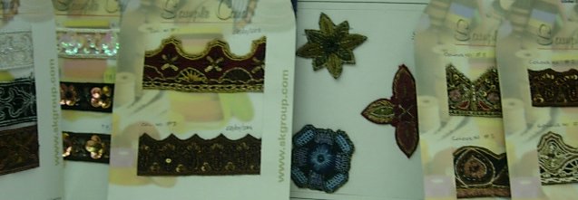  Embroidery Border / Appliques (Broderie Border / Appliques)