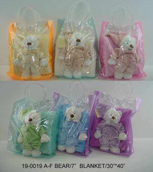  Infant Toys - Bear Blanket