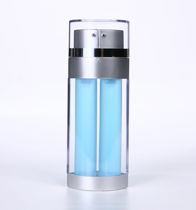 Cosmetics Airless Dual Layer Pump Bottle (Cosmétiques Dual Layer Flacon pompe Airless)