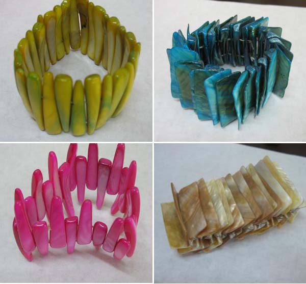  Mother Of Pearl (Shell Bead Bracelets) (Mother of Pearl (Shell Bead bracelets))