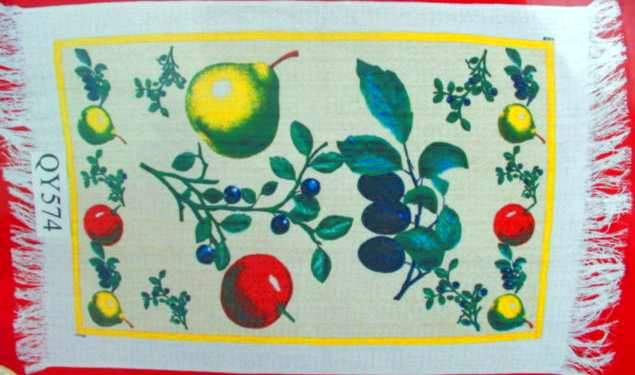  Printed Dish Towel (Печатный Блюдо Полотенце)