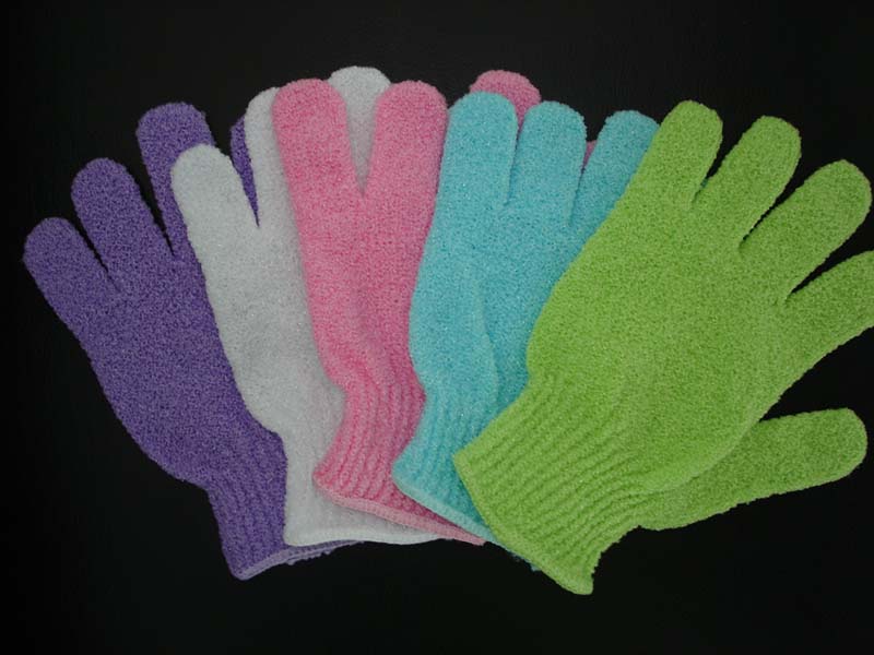  Nylon Bath Gloves ( Nylon Bath Gloves)