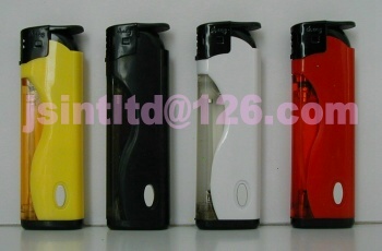  Electronic Gas Lighters With LED Lamp