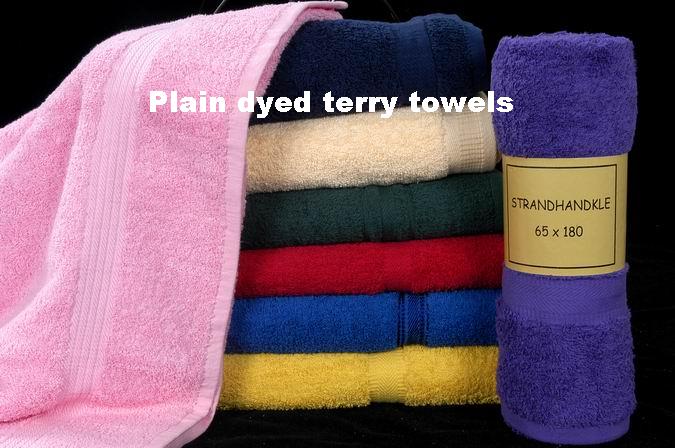  Plain Dyed Terry Towel (Plain Dyed Eponge)