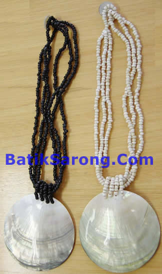  Mother Pearl Shell Necklace (Perlmutt Muschel Halskette)
