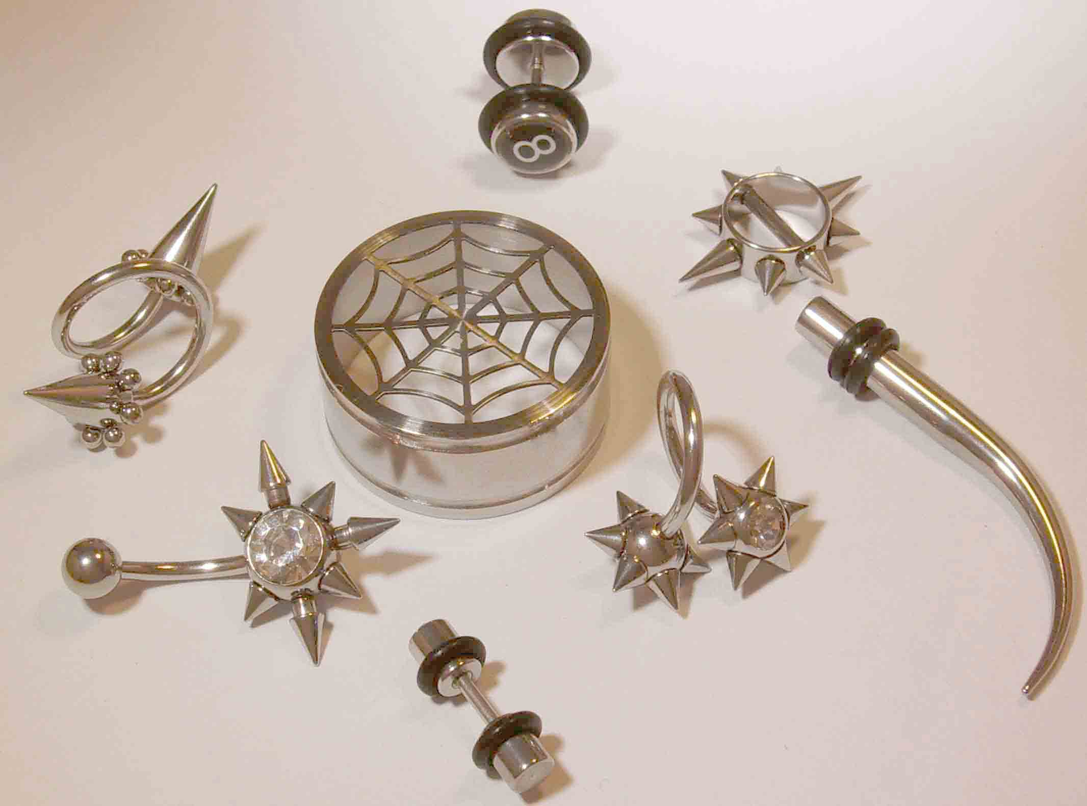  Body Piercing Jewelry (Пирсинг украшения)