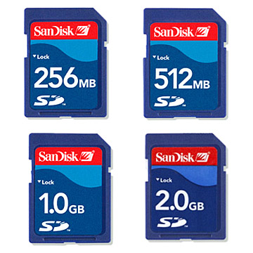  High Speed OEM Blank SD Memory Cards (High Speed OEM Nuls SD Memory Cards)