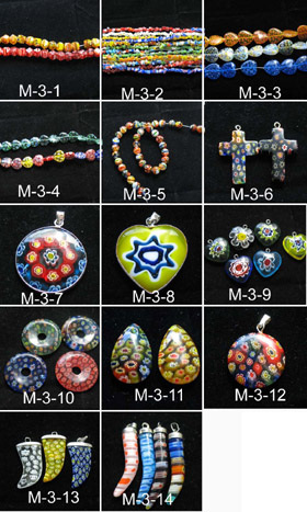  Millefiori Beads (Millefiori бусы)