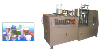  Double Coat Hollow Paper Cup Forming Linkage Machine