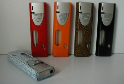  Cigarette Gas Lighter With LED Lamp (Zigarette Feuerzeug mit LED-Lampe)