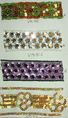  Latest Design Sequin Trimming
