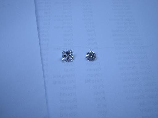  Machine Cut Cubic Zirconia
