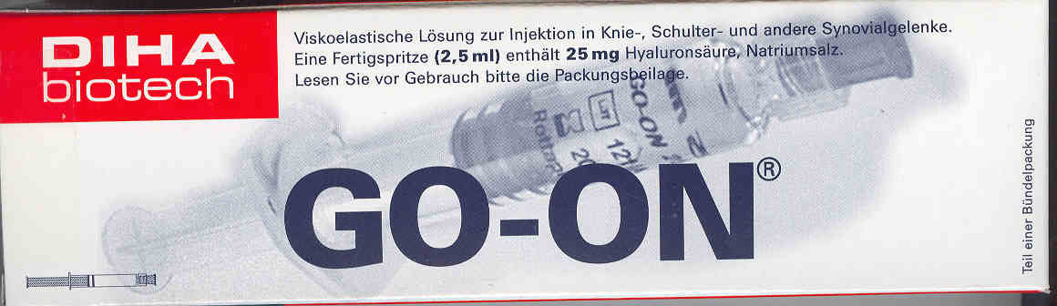  GO-ON 25 MG / 2.5 ML - Alternative Synvisc