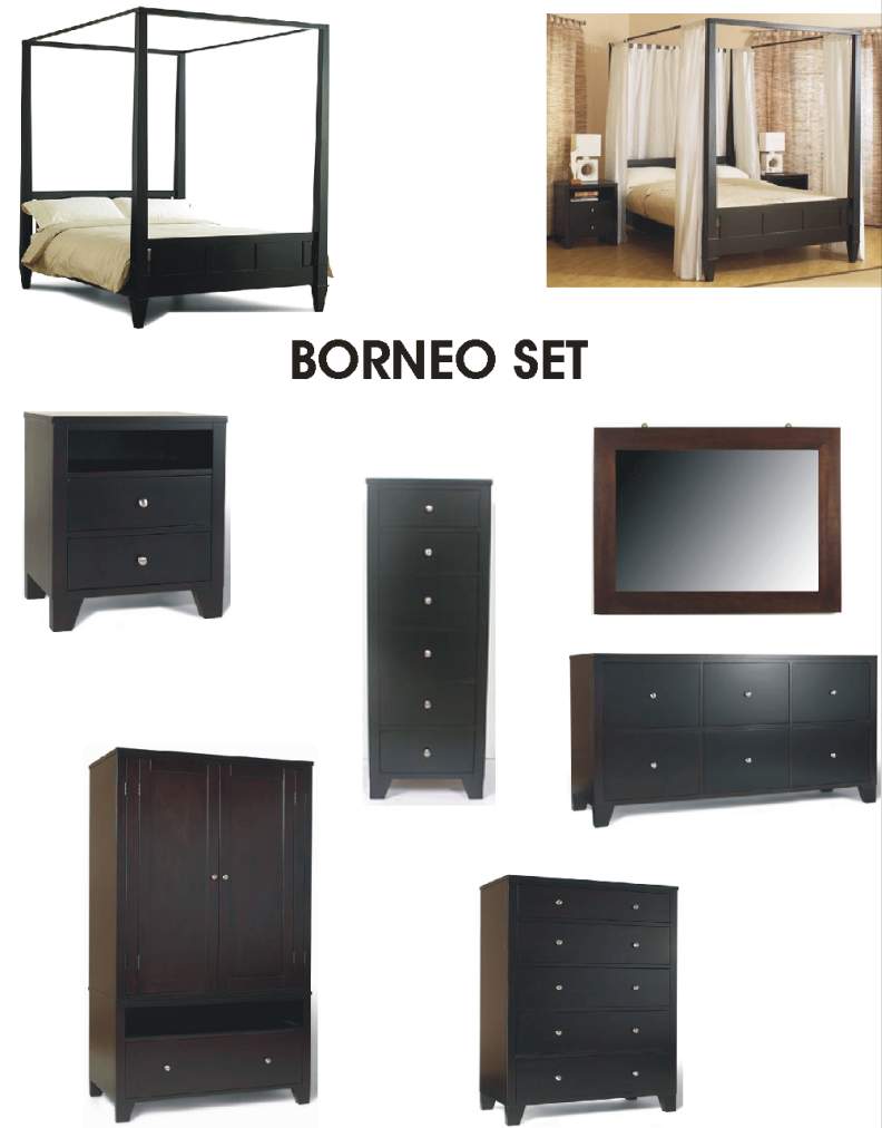  Borneo Bed Set