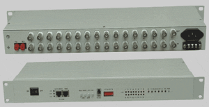 WDM (BiDi) 16 x E1 + Ethernet Fiber Mux (WDM (BiDi) 16 x E1 + Ethernet Fiber Mux)