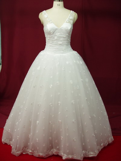  Tulle Lace Wedding Gown ( Tulle Lace Wedding Gown)