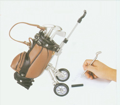  Mini Golf Bag Shape Pen Holder As Golf Desk Gifts And Premiums (Мини-гольф Bag форма Pen Holder как гольф стол подарки и премии)