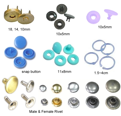  Metal And Plastic Button (Металлические и пластмассовые кнопки)