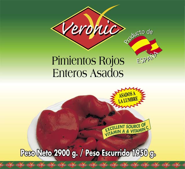 Spain Roasted Peppers (Spanien geröstete Paprika)