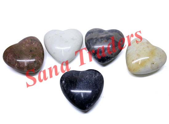  5 Cm Marble Onyx Hearts ( 5 Cm Marble Onyx Hearts)