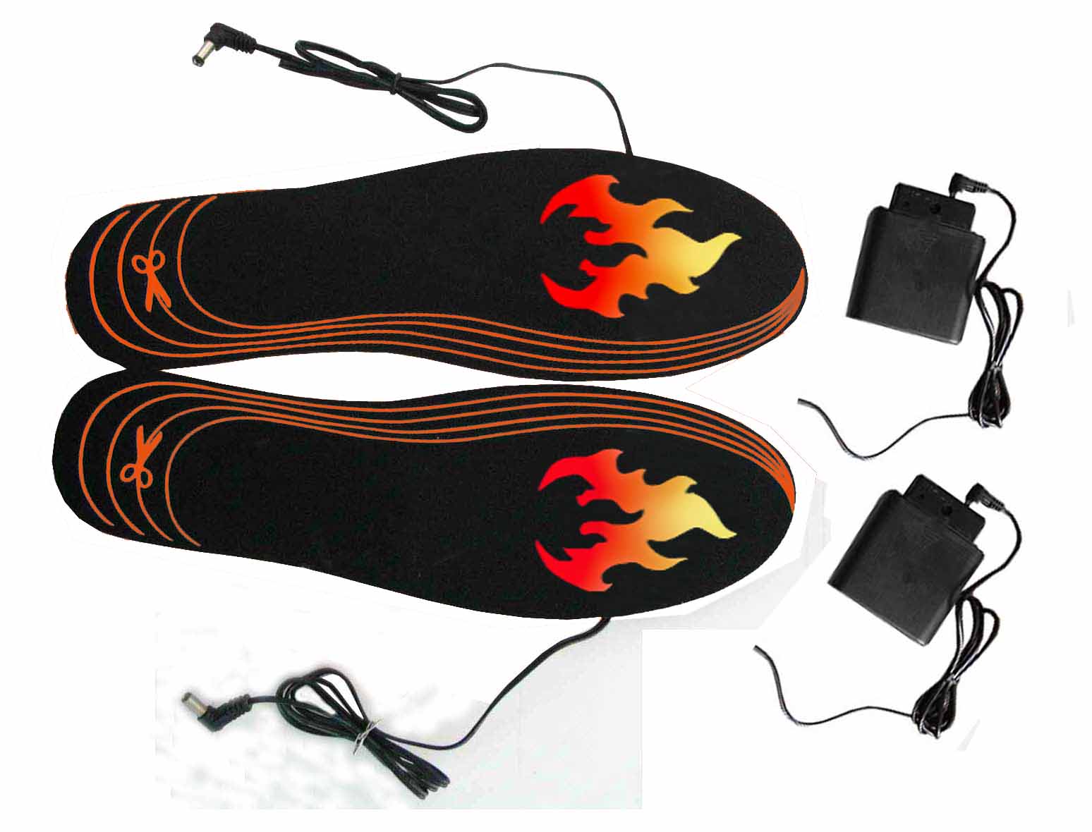  Rechargeable Battery Heating Shoe Insole Heated Foor Warmer (Batterie rechargeable Chauffage semelles de chaussures chauffants Foor Warmer)