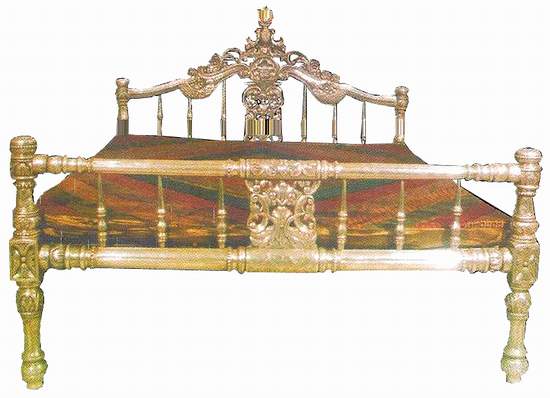  Silver Bed (Silver Furniture) (Серебро Bed (серебро мебели))