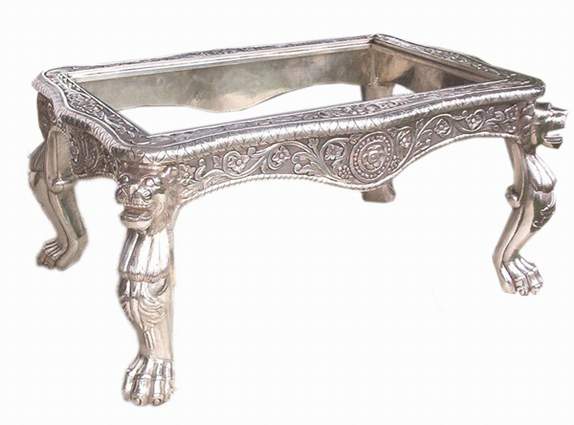  Silver Coffee Table (Silver Furniture) (Table Basse Silver (Argent Meubles))