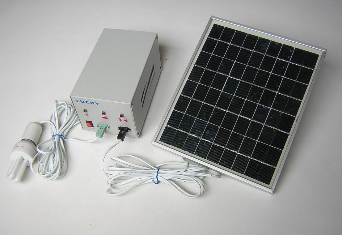  Solar Lighting System For House (Système d`éclairage solaire pour la Maison)