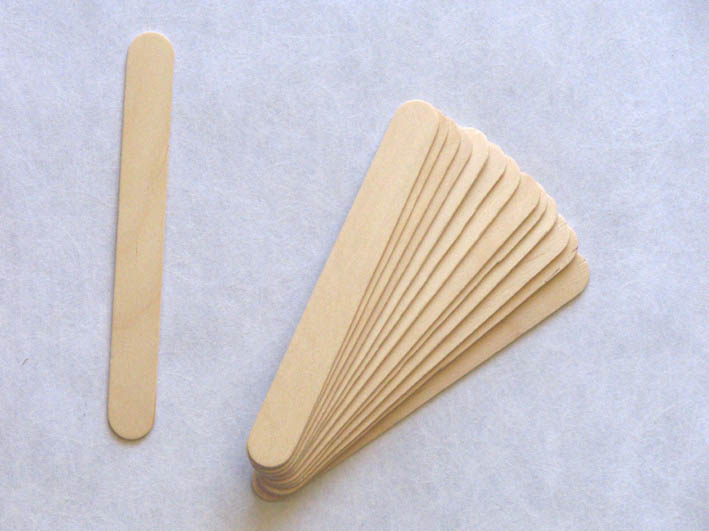  Wooden Spatulas (Деревянный Шпатели)