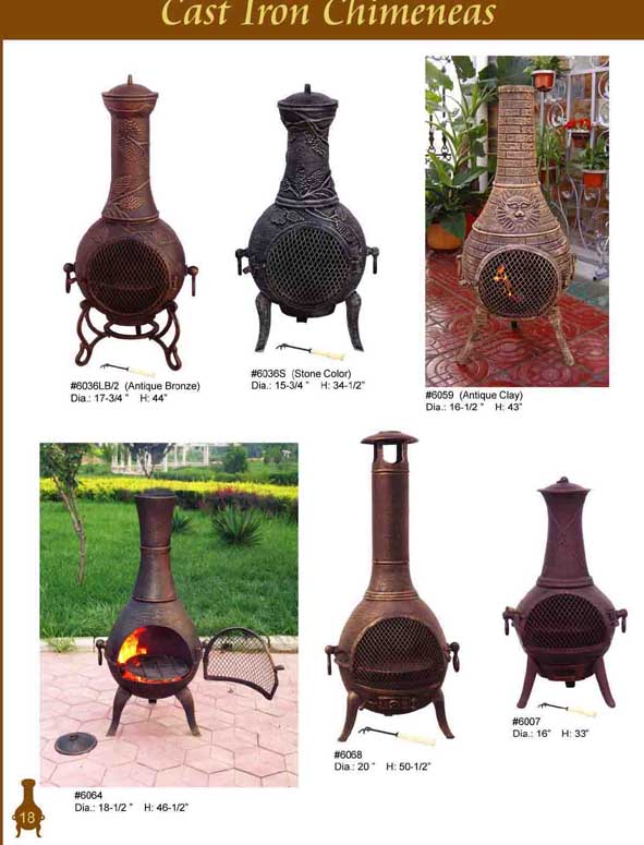  Cast Iron Chimney (Cast Iron Kamin)