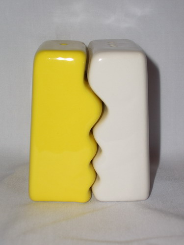 Paar Ceramic Pepper / Salt Shaker (Kiss) (Paar Ceramic Pepper / Salt Shaker (Kiss))