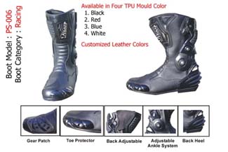  High Quality Motorbike Racing Boot (High Quality Moto Racing Boot)