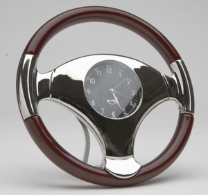  Unusual Style Steering Wheel Table Clock (Insolite Style Volant Horloge de Table)