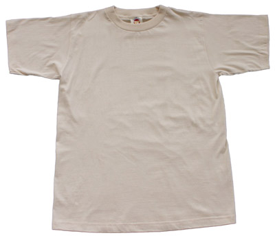  Wholesale Plain Blank Ecru T-shirts (Wholesale Plain Blank Ecru T-Shirts)