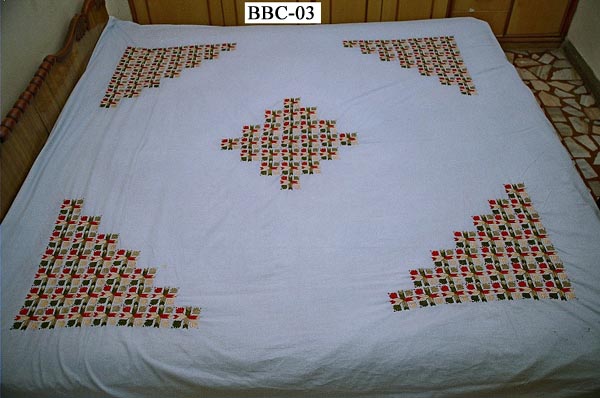  Embroidered Bed Cover (Вышитый перину)