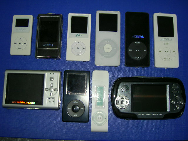  Mp4 Players (Lecteurs Mp4)