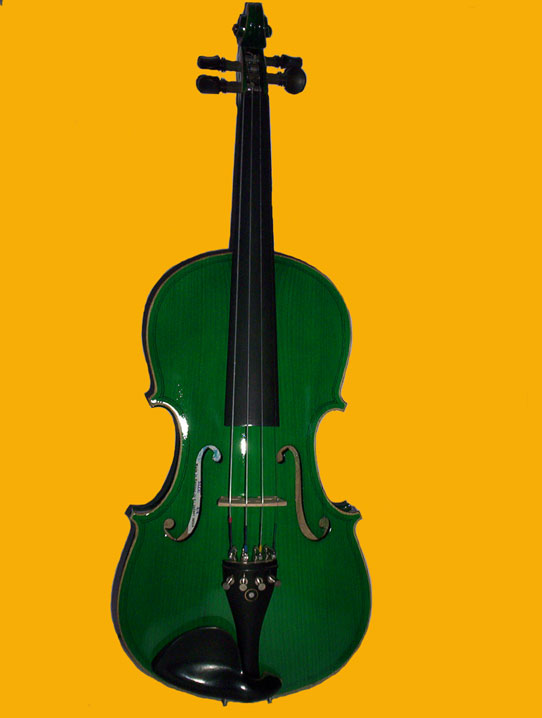  Green Color Violin (Зеленый цвет Скрипка)